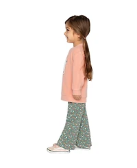Deux par Toddler Girl 2T-5T Tunic and Leggings Set Floral Print
