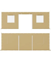 gaomon Heavy Duty Carport Sidewalls - 220G Pe Fabric