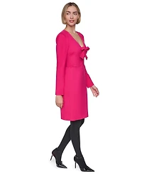 Sonia Rykiel Women's V-Neck Bow-Front Short Dress