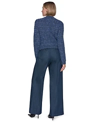 Sonia Rykiel Women's Five-Button-Front Sweater Denim Jacket