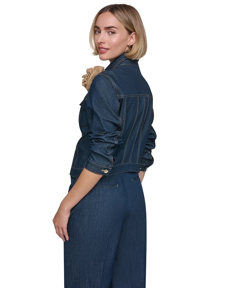 Sonia Rykiel Women's Five-Button Front Trucker Jacket