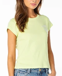 Roxy Women's 90s Baby Fitted Crewneck T-Shirt