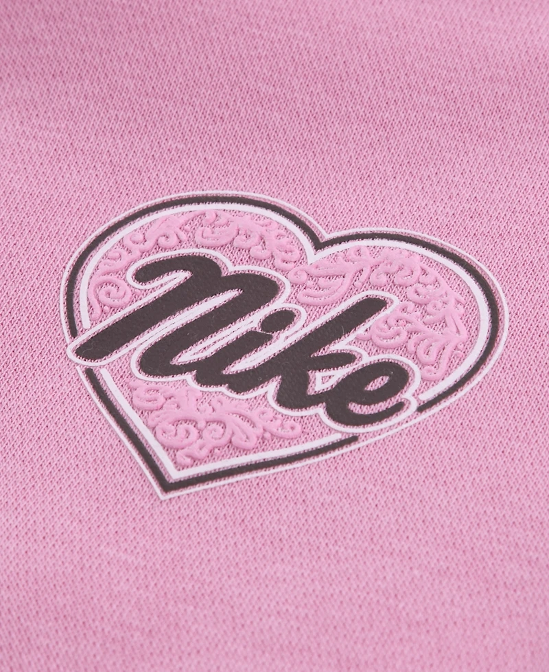Nike Baby Girls' Juxta-Girl Graphics Hoodie and Wide-Leg Pants, 2-Piece Set