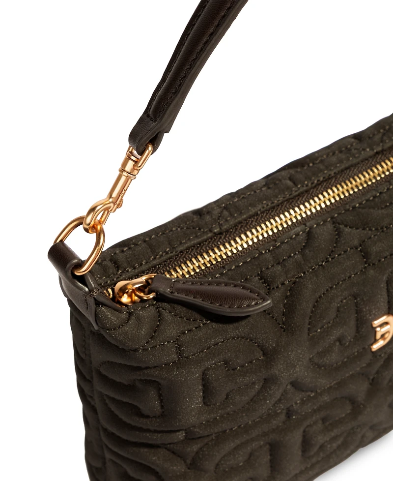 Sam Edelman Ethyl Quilted Zip-Top Demi Small Shoulder Handbag