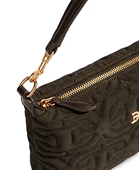 Sam Edelman Ethyl Quilted Zip-Top Demi Small Shoulder Handbag