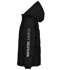 Tommy Hilfiger Boys' 8-20 Logo Puffer Jacket