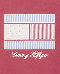 Tommy Hilfiger Girls' 2T-6X Long-Sleeve Hoodie and Pants, 2-Piece Set