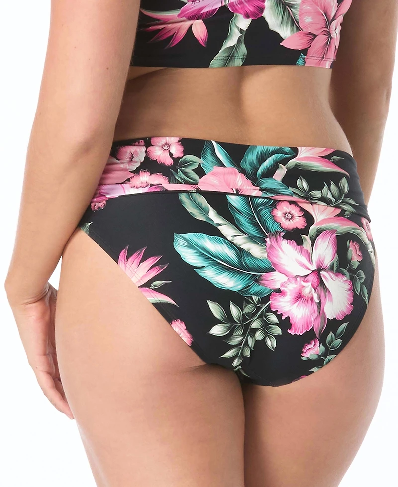 Coco Reef Women's High Waist Pull-On Rollover Bottoms