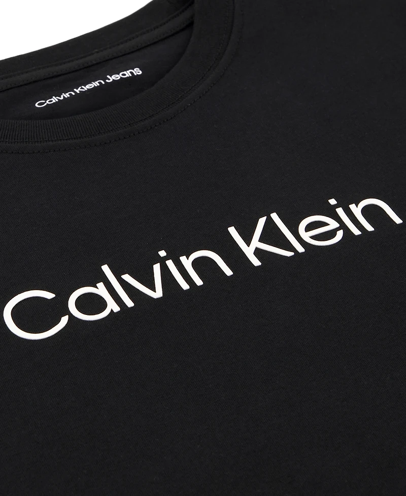Calvin Klein Boys' 8-20 Logo Short-Sleeve T-Shirt