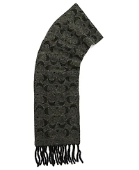 Coach Signature-c Boucle Twill Muffler Scarf