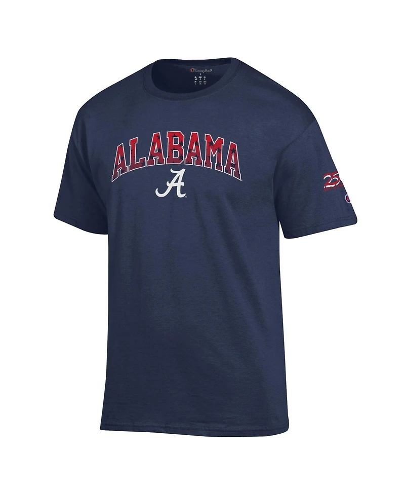 Champion Men's Navy Alabama Crimson Tide Americana 250th Arch T-Shirt