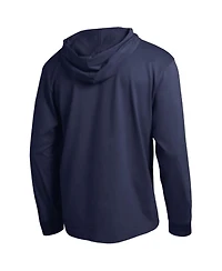 Champion Men's Navy Clemson Tigers Gradient All-Star Long Sleeve Hooded T-Shirt