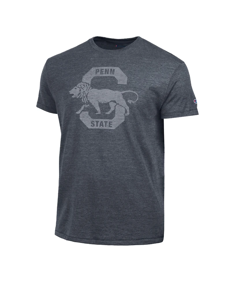 Champion Men's Navy Penn State Nittany Lions Triumph Tri-Blend T-Shirt