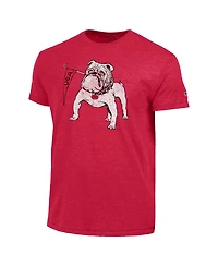 Champion Men's Red Georgia Bulldogs Triumph Tri-Blend T-Shirt