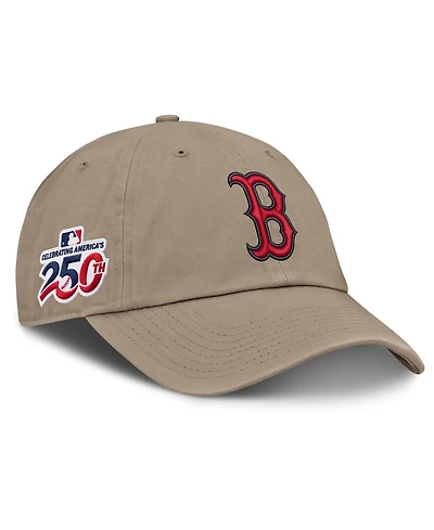 Nike Men's Khaki Boston Red Sox Celebrating America's 250th Club Adjustable Hat