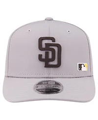 New Era Men's Gray San Diego Padres Laser Perforated 9SEVENTY Adjustable Hat
