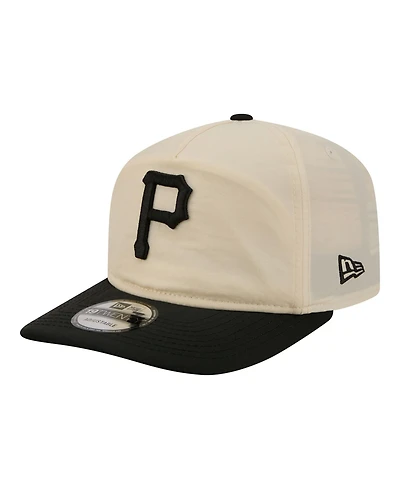 New Era Men's Cream, Black Pittsburgh Pirates Everyday 19TWENTY Adjustable Hat