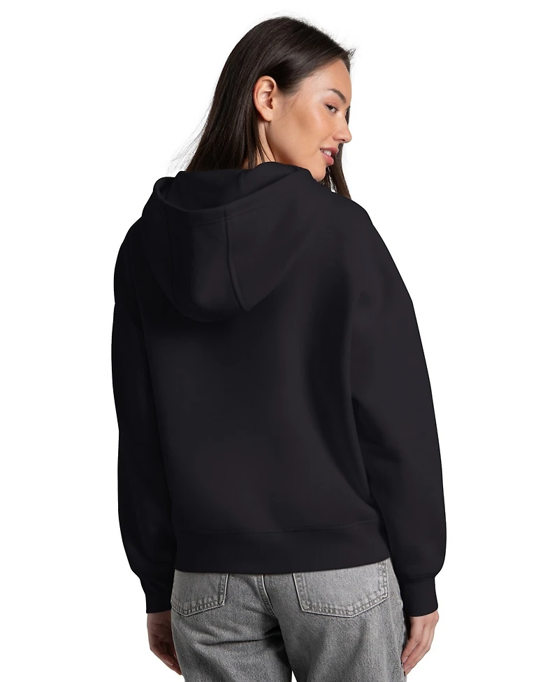 Starter Women's Black Pittsburgh Penguins Rhione Relaxed Hoodie
