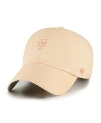 '47 Brand Men's and Women's Orange New York Mets Pastel Clean Up Adjustable Hat