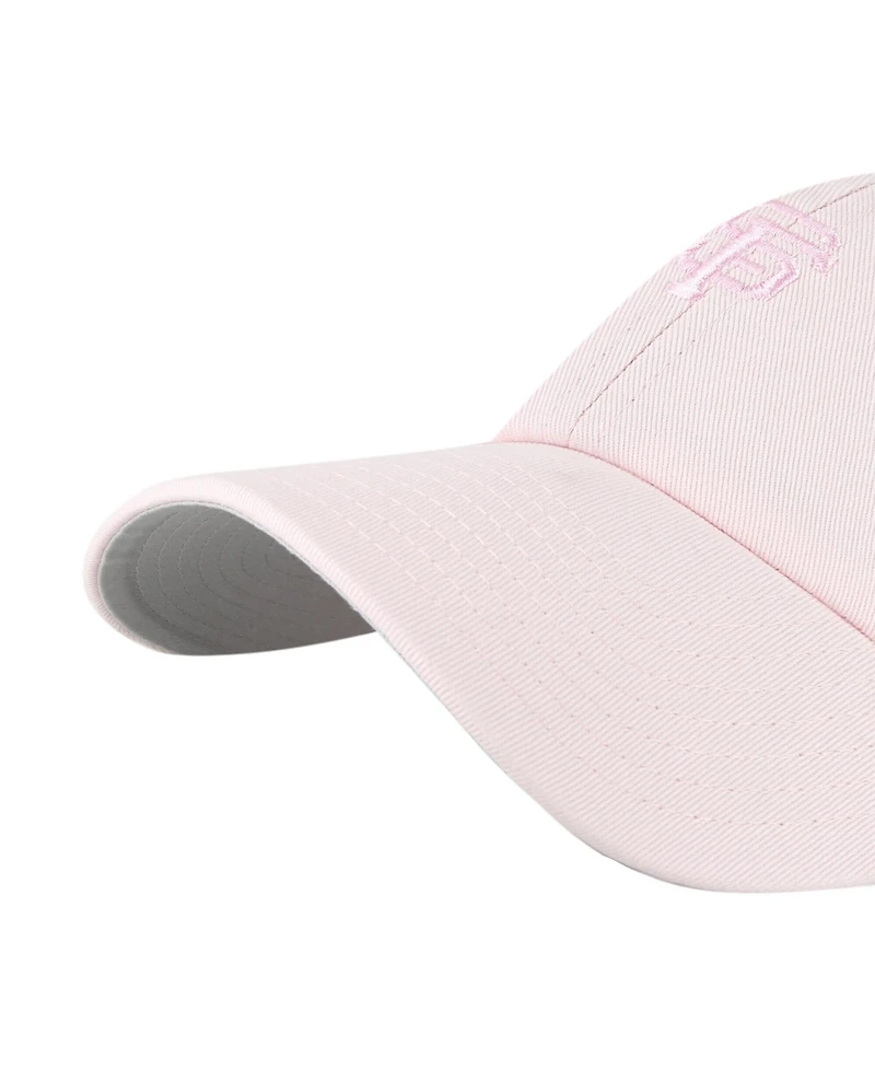 '47 Brand Men's and Women's Light Pink San Francisco Giants Pastel Clean Up Adjustable Hat