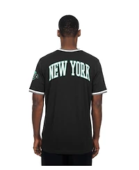 New Era Men's and Women's Black York Liberty Sport Classics Capsule V-Neck Fashion Jersey