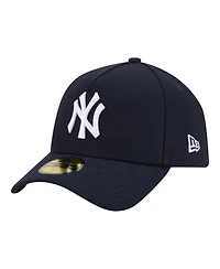 New Era Men's Navy York Yankees A-Frame 59FORTY Fitted Hat