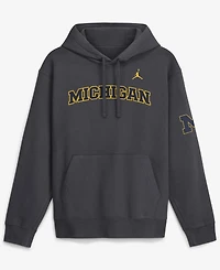 Jordan Men's Navy Michigan Wolverines 2026 Sideline Club Fleece Hoodie