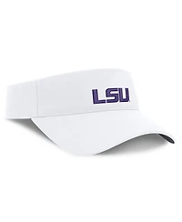 Nike Men's and Women's White Lsu Tigers 2026 On-Field Ace Adjustable Visor Hat