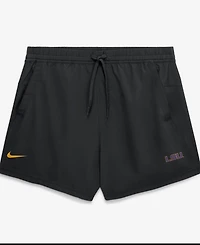 Nike Men's Black Lsu Tigers Primary Logo Form Shorts