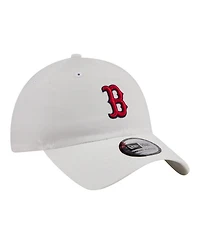 New Era Men's White Boston Red Sox Ripstop Casual Classic Adjustable Hat