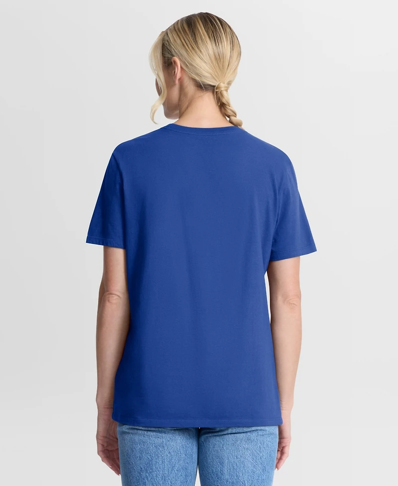 Nike Women's Royal Duke Blue Devils Script Mantra Logo T-Shirt