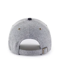 '47 Brand Men's Gray, Navy Tampa Bay Rays Golden Age Wool Clean Up Adjustable Hat