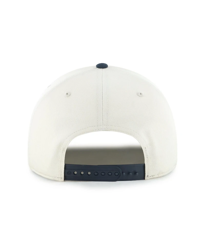 '47 Brand Men's Natural Milwaukee Brewers Frame Out Hitch Adjustable Hat