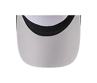 New Era Men's Stone, Black Chicago White Sox Text A-Frame Trucker 9FORTY Hat