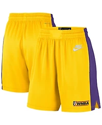 Nike Men's and Women's Gold Los Angeles Sparks Wnba On Court Victory Origins Edition Short