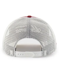 '47 Brand Men's and Women's Cardinal Arkansas Razorbacks Contemporary Basics Foundation Trucker Hitch Adjustable Hat