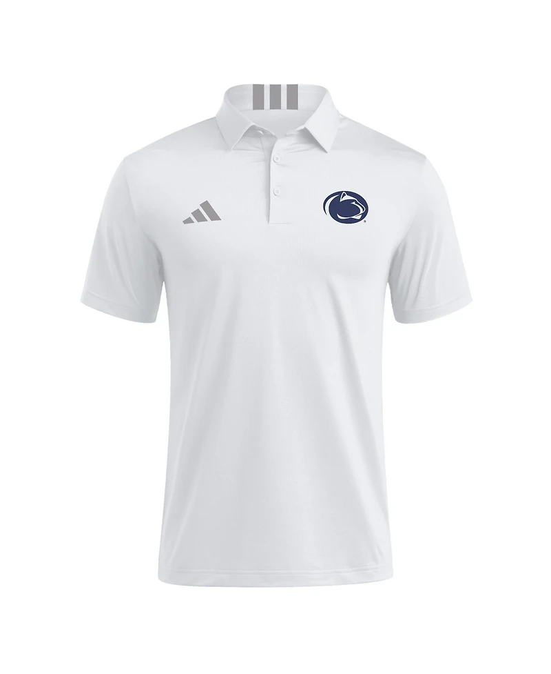 Adidas Men's White Penn State Nittany Lions Golf Polo Shirt