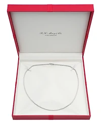 Macy's Diamond (2 ct. t.w.) Necklace 14k Yellow Gold (Also Available White Gold)