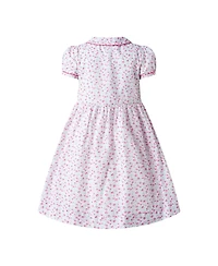 Rachel Riley Girls 2-10 Smocked Button-front Dress