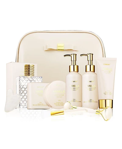 Lovery 10-Pc. Luxury Vanilla Bath and Body Care Spa Gift Set