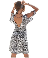 Lascana Women's Cutout Detail Dress