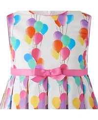 Rachel Riley Toddler Girls 2T-10 Balloon Pleated Dress
