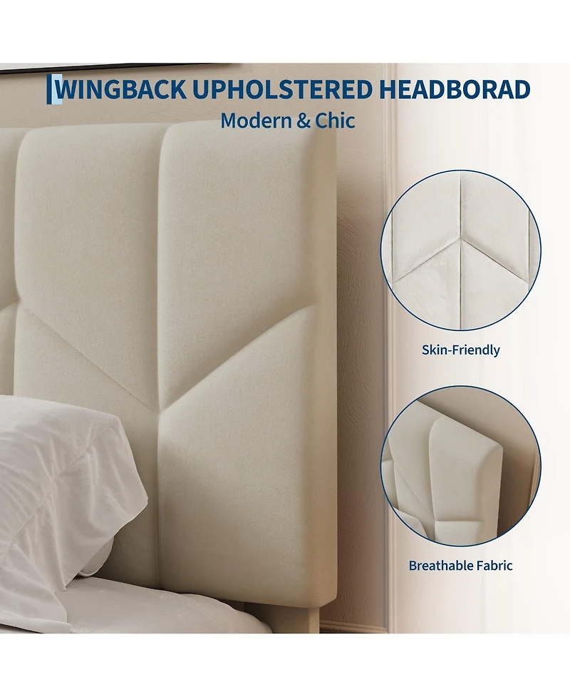 Queen Upholstered Bed