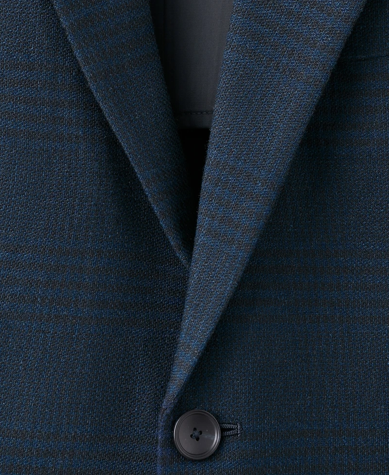 Mango Men's Slim-Fit Striped Linen-Cotton Suit Blazer