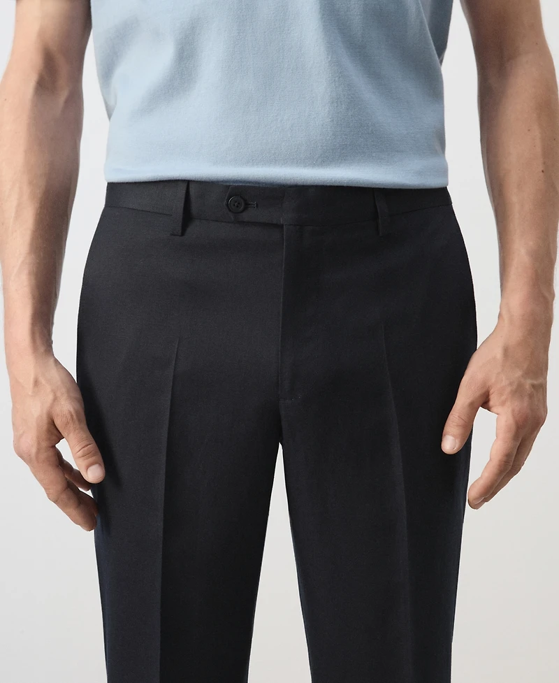 Mango Men's Amalfi Slim-Fit Suit Pants