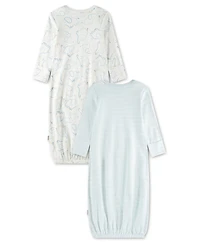 Huggies Baby Boys' Babywear Long-Sleeve Gowns, 2-Pack