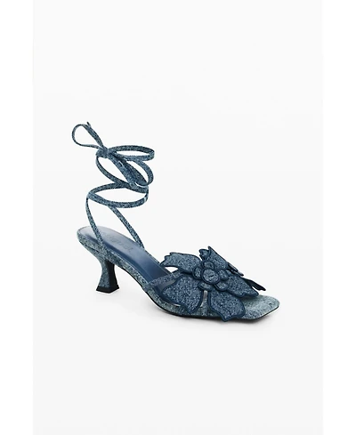 Desigual Women's Floral Applique Sandal