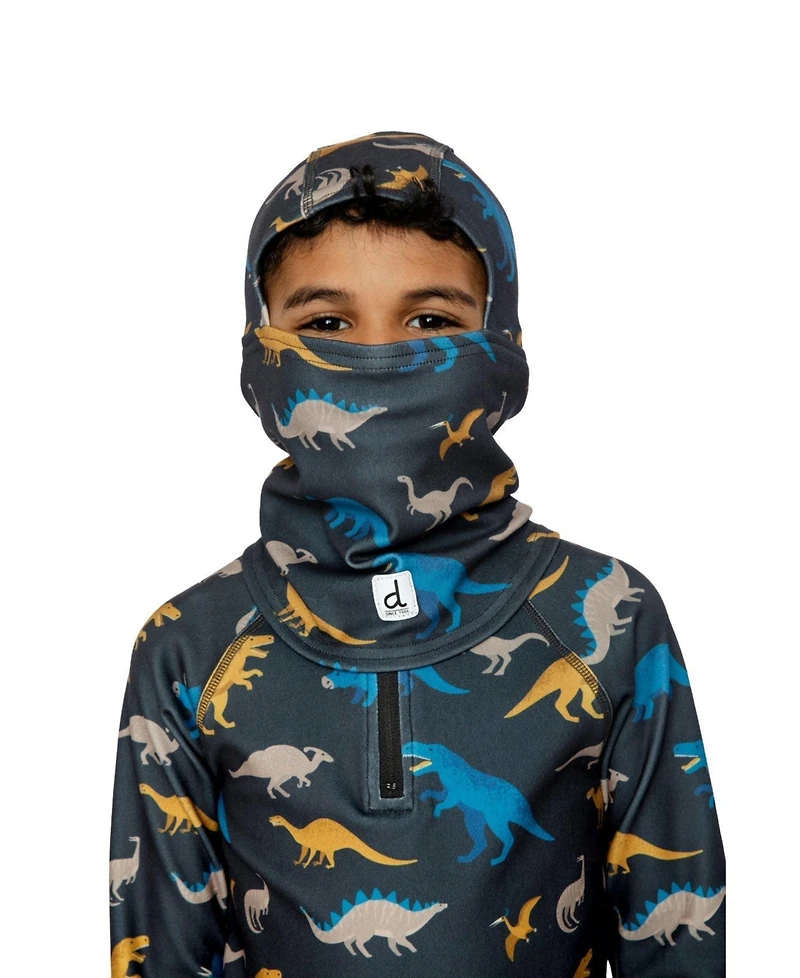 Deux par Deux Toddler Boy's (2-4) Brushed Jersey Balaclava