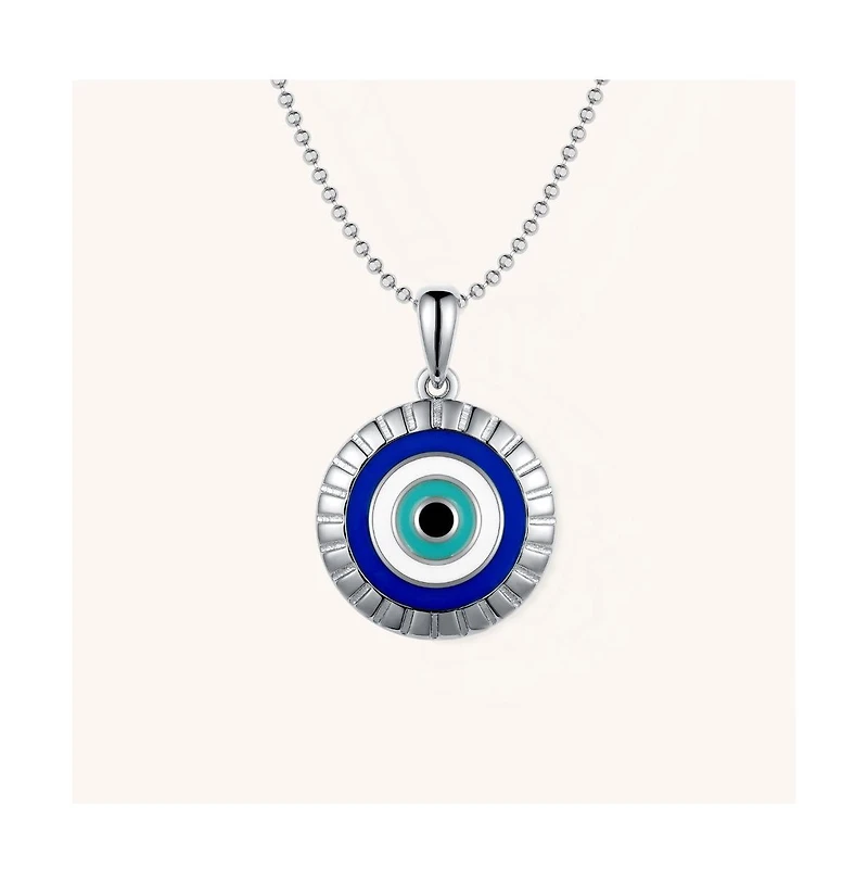 Mantra Women's Evil Eye - I Am Supported And Protected necklace