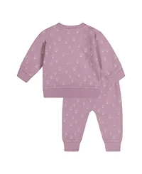 Deux par Baby Girl( 3 to 24 M ) Cotton Pants and Top Set Floral Print